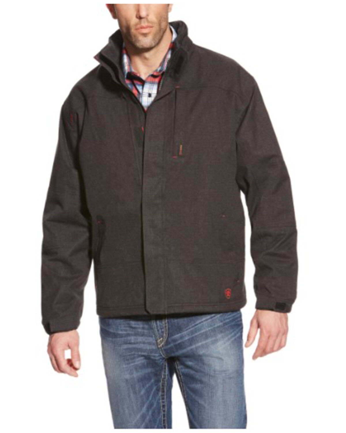 Image #1 - Ariat Men's FR H2O Waterproof Insulated Jacket, Black, hi-res