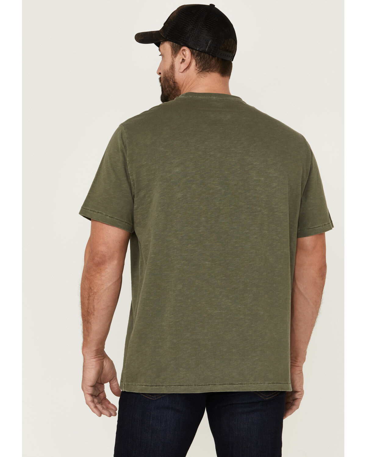 Image #4 - Brothers and Sons Men's Rocky Mountain High Graphic T-Shirt, Olive, hi-res