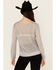 Image #4 - Revel Women's Long Sleeve Shirt, Silver, hi-res