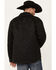 Image #4 - Ariat Men's Grizzly Solid Canvas Shirt Jacket, Black, hi-res