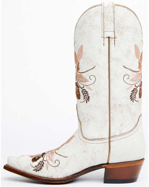 Shyanne Women's Sloane Western Boots - Snip Toe, White, hi-res