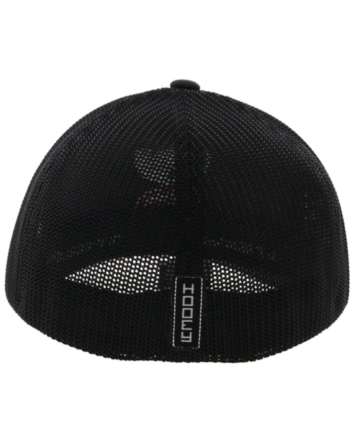 Image #2 - Hooey Men's Boquillas Logo Embroidered Trucker Cap, Black, hi-res