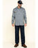 Image #6 - Hawx Men's FR Long Sleeve Woven Work Shirt - Tall, Silver, hi-res