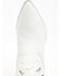 Image #6 - Golo Women's Mae Sun Inlay Western Fashion Boots - Snip Toe, White, hi-res