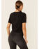 Image #4 - Rock & Roll Denim Women's Tacos Tacos Tacos Graphic Short Sleeve Tee, Charcoal, hi-res