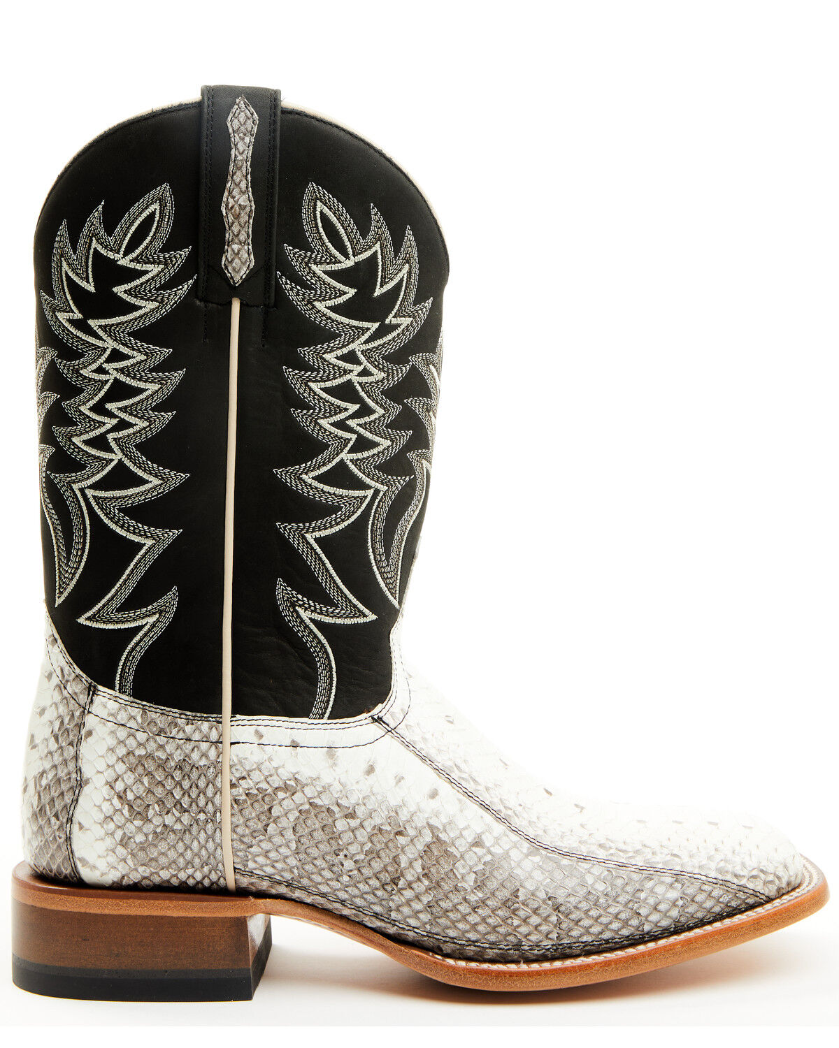 Product Name:  Cody James Men's Exotic Water Snake Back Cut Western Boots - Broad Square Toe