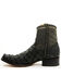 Image #3 - Corral Men's Exotic Pirarucu Western Ankle Boots - Square Toe, Black, hi-res