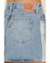 Image #4 - Levi's Women's Shine Theory Icon Light Wash Mid Rise Mini Denim Skirt, Light Wash, hi-res