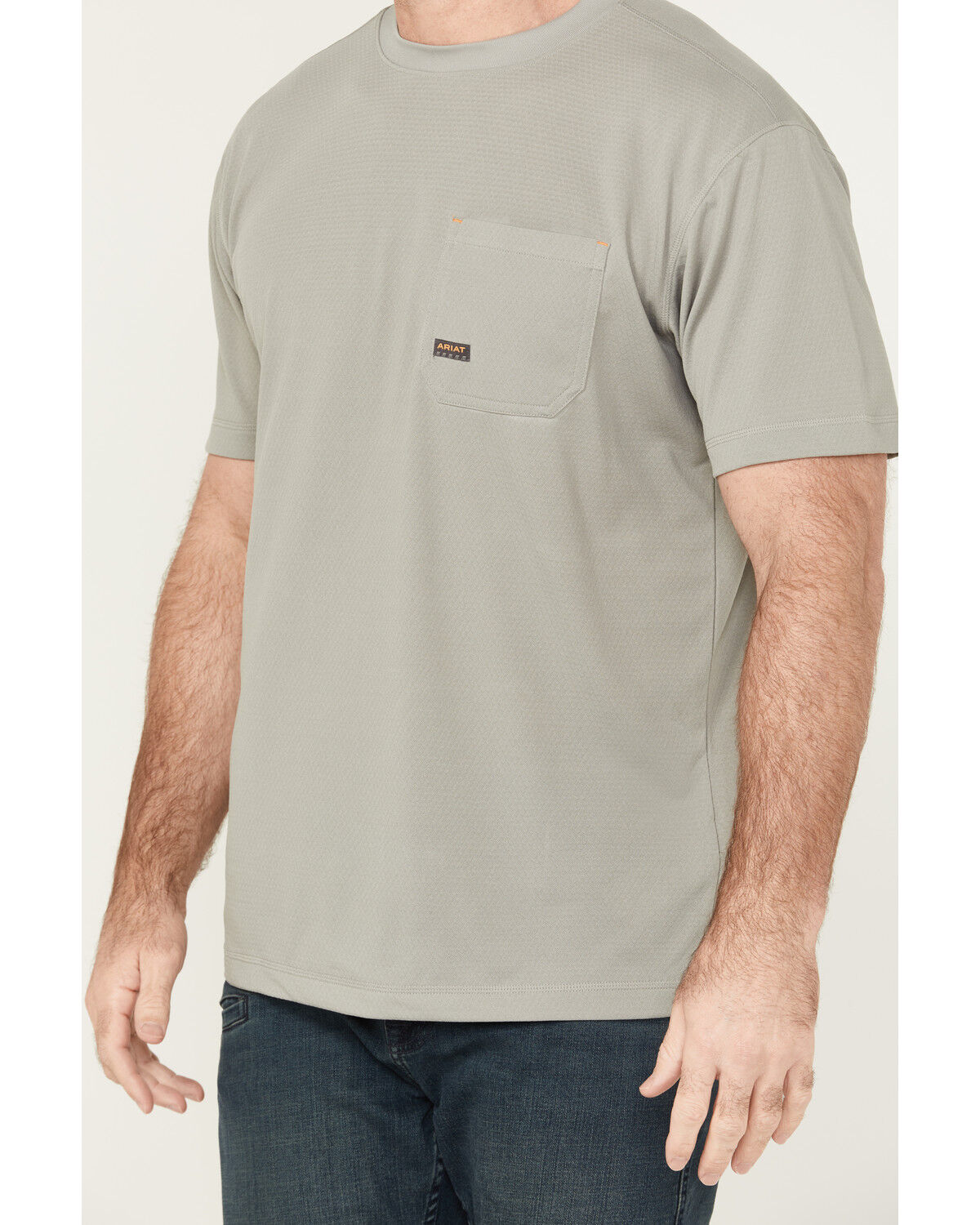 Ariat Men´s Rebar Heat Fighter Short Sleeve Pocket Work Shirt -Big teamlce.in - Image 4