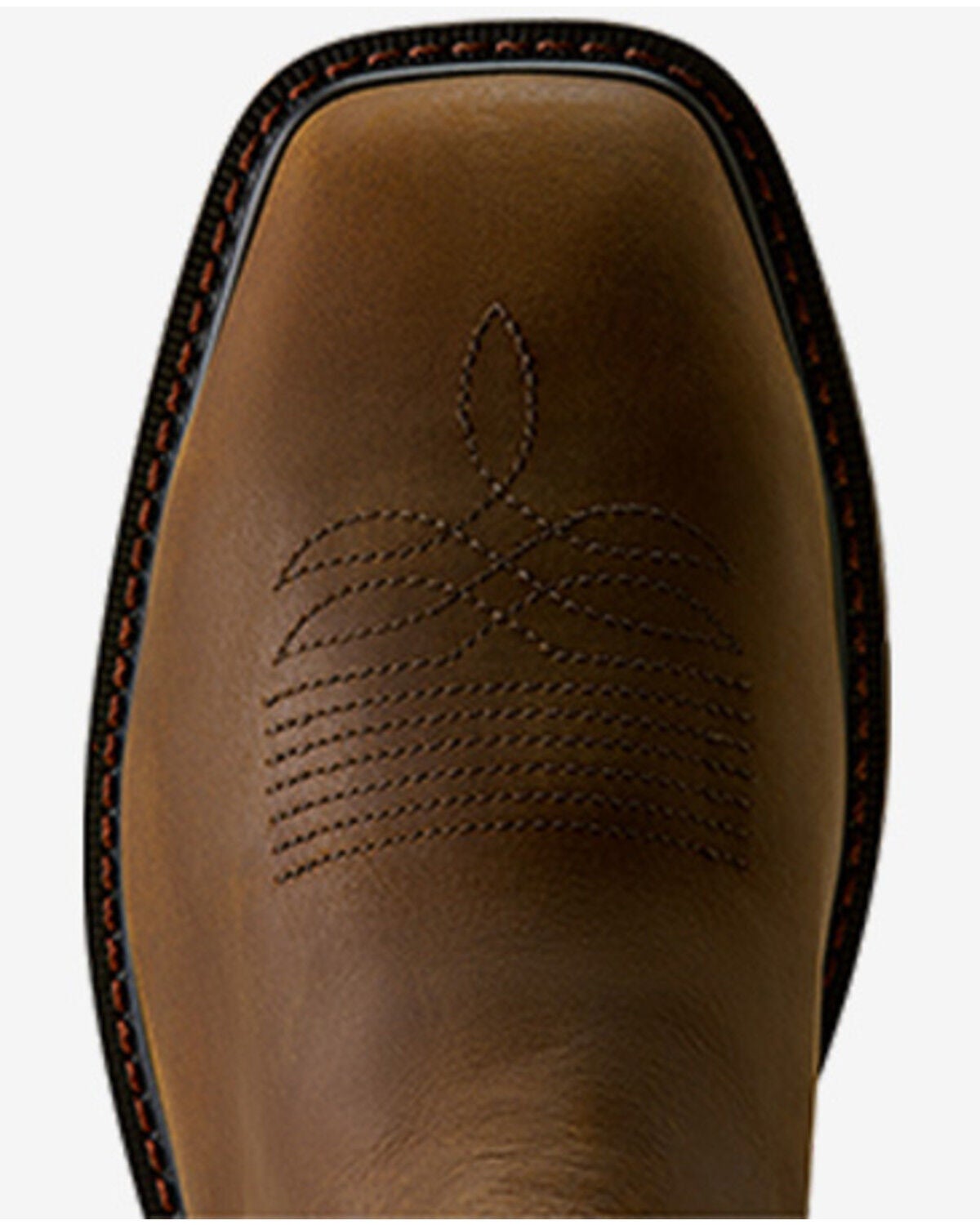 Image #3 - Ariat Men's Groundwork Pull-On Work Boots - Steel Toe, Brown, hi-res