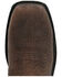 Image #6 - Rocky Men's Worksmart Waterproof Pull On Western Work Boots - Composite Toe, Dark Brown, hi-res