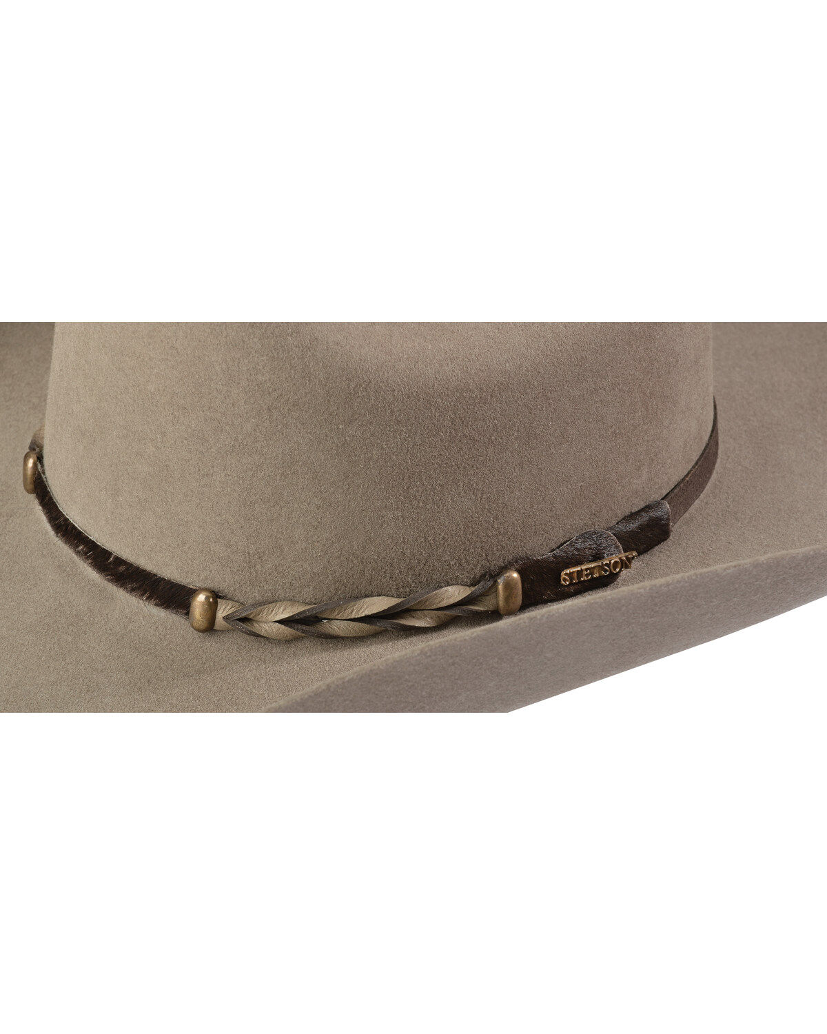 Image #2 - Stetson Men's Stone Portage 4X Buffalo Felt Cowboy Hat, , hi-res