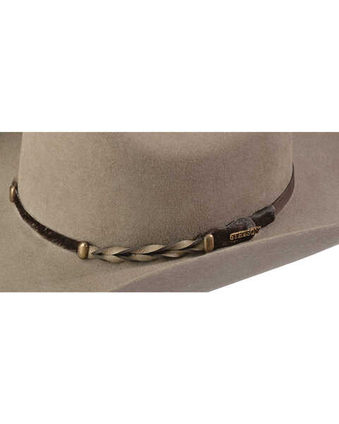 Image #2 - Stetson Men's Stone Portage 4X Buffalo Felt Cowboy Hat, , hi-res