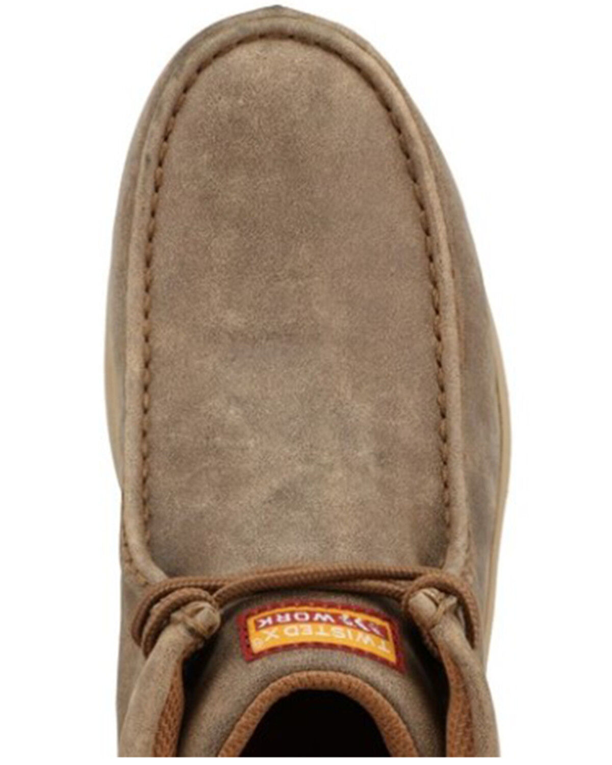 Image #6 - Twisted X Men's Feather X™ Moc Work Shoes - Nano Composite Toe, Brown, hi-res