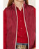 Image #2 - Ariat Girls' Bella Reversible Horse Print Vest, Multi, hi-res