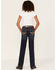 Shyanne Girls' Medium Wash Bootcut Riding Jeans, Medium Wash, hi-res