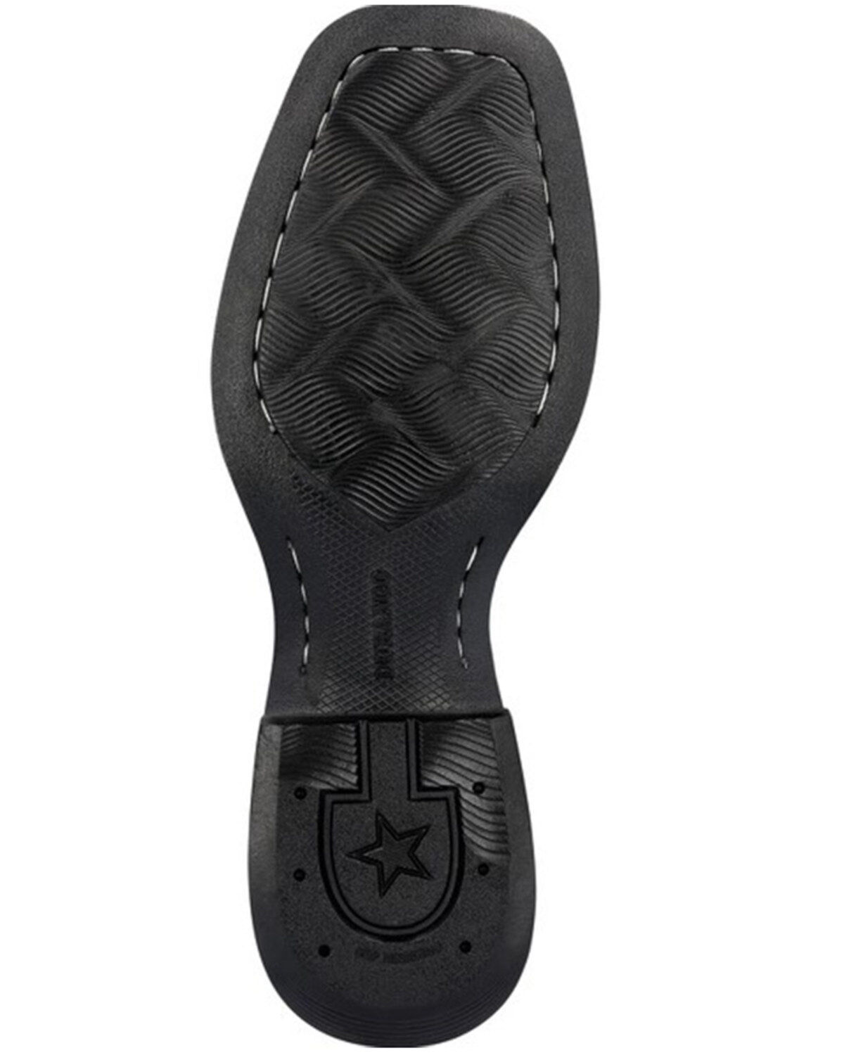 Image #6 - Durango Women's Westward Midnight Western Performance Boots - Broad Square Toe, Blue, hi-res