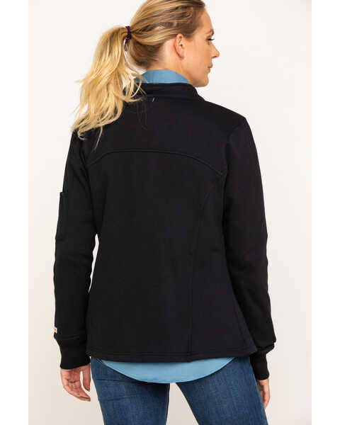 Wrangler Riggs Women's Zip-Up Work Jacket, Black, hi-res