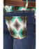 Ranch Dress'n Girls' Medium Wash Southwestern Pocket Stretch Regular Bootcut Jeans , Blue, hi-res