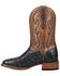 Image #3 - El Dorado Men's Exotic Blue Nile Crocodile Western Boots - Broad Square Toe, Blue, hi-res