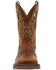 Durango Men's Rebel Chestnut Western Boots - Broad Square Toe, Dark Brown, hi-res
