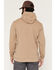 Image #4 - Ariat Men's DR Durastretch Solid Hooded Sweatshirt, Khaki, hi-res