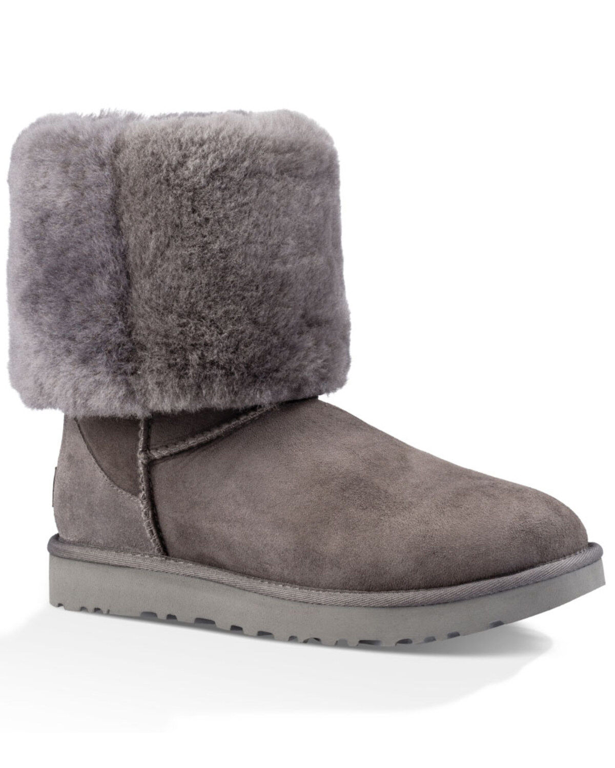 grey fur ugg boots