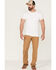 Image #1 - Brothers and Sons Men's Weathered Ripstop Slim Straight Outdoor Pants, Beige/khaki, hi-res