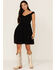 Idyllwind Women's No Joke Corset Dress, Black, hi-res