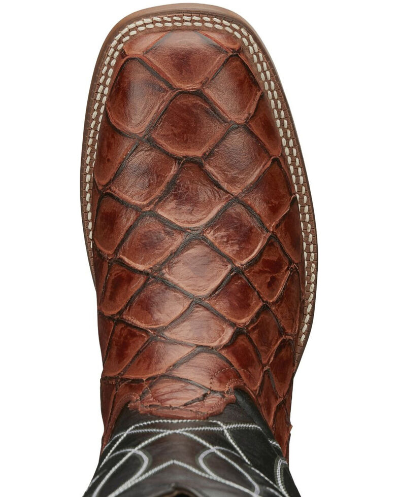 Nocona Men's Go Round Cognac Western Boots Square Toe Boot Barn