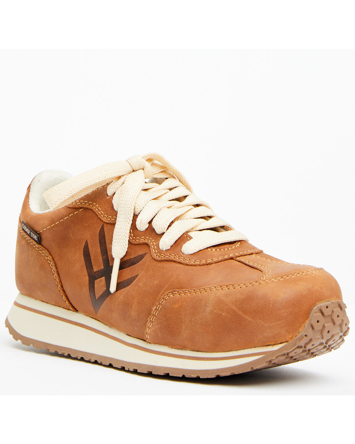 Image #1 - Hawx Women's Athletic Work Shoes - Composite Toe, Brown, hi-res