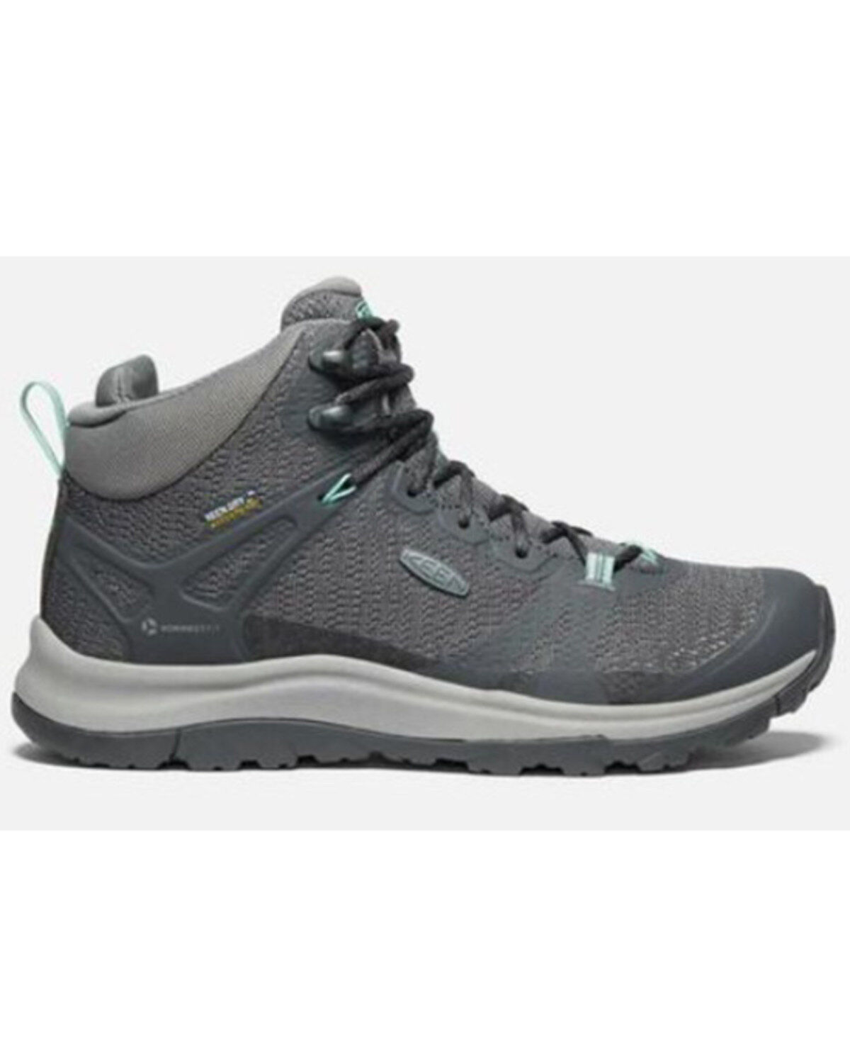 Keen Women's Magnet Ocean Wave Terradora II Waterproof Hiking Boot, Grey, hi-res