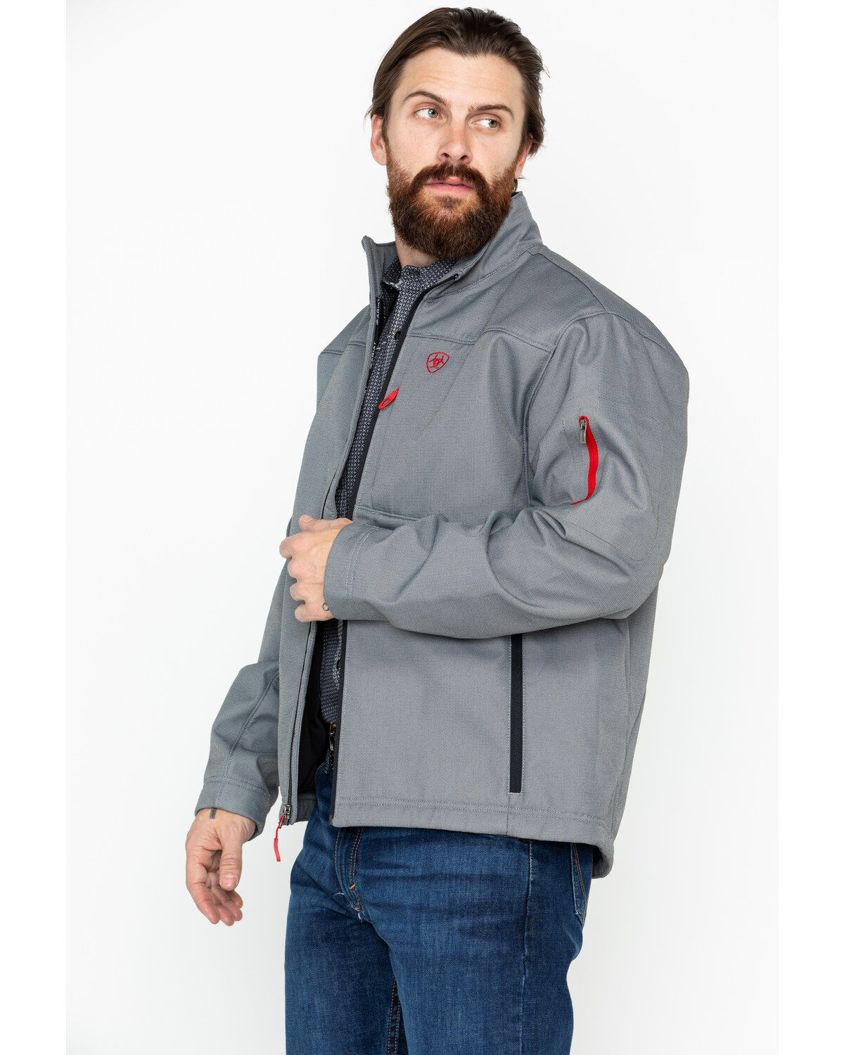 Image #3 - Ariat Men's Vernon 2.0 Softshell Jacket, , hi-res