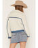Image #4 - Levi's Women's Contrast Sherpa Jacket, Medium Wash, hi-res