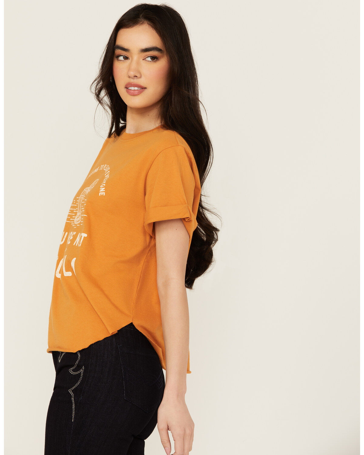 Image #3 - Idyllwind Women's You Are Not Tequila Short Sleeve Graphic Tee, Gold, hi-res