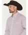 Image #2 - Wrangler Men's Paisley Print Long Sleeve Button-Down Stretch Western Shirt, Red, hi-res