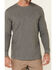 Image #3 - Hawx Men's Dark Gray Thermal Waffle Gear Graphic Crew Long Sleeve Work Shirt , , hi-res