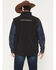 Image #1 - Cinch Men's Bonded Concealed Carry Softshell Vest - Big, Black, hi-res