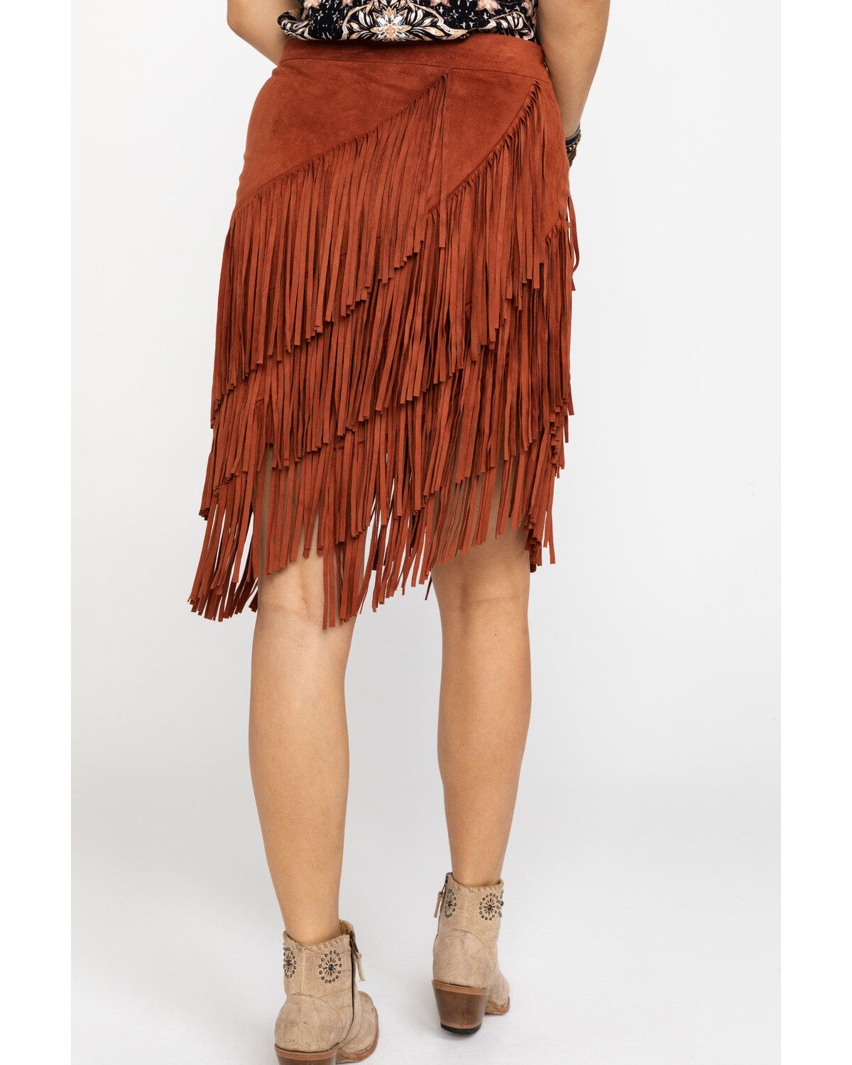 Image #4 - Idyllwind Women's Spellbound Fringe Skirt, , hi-res