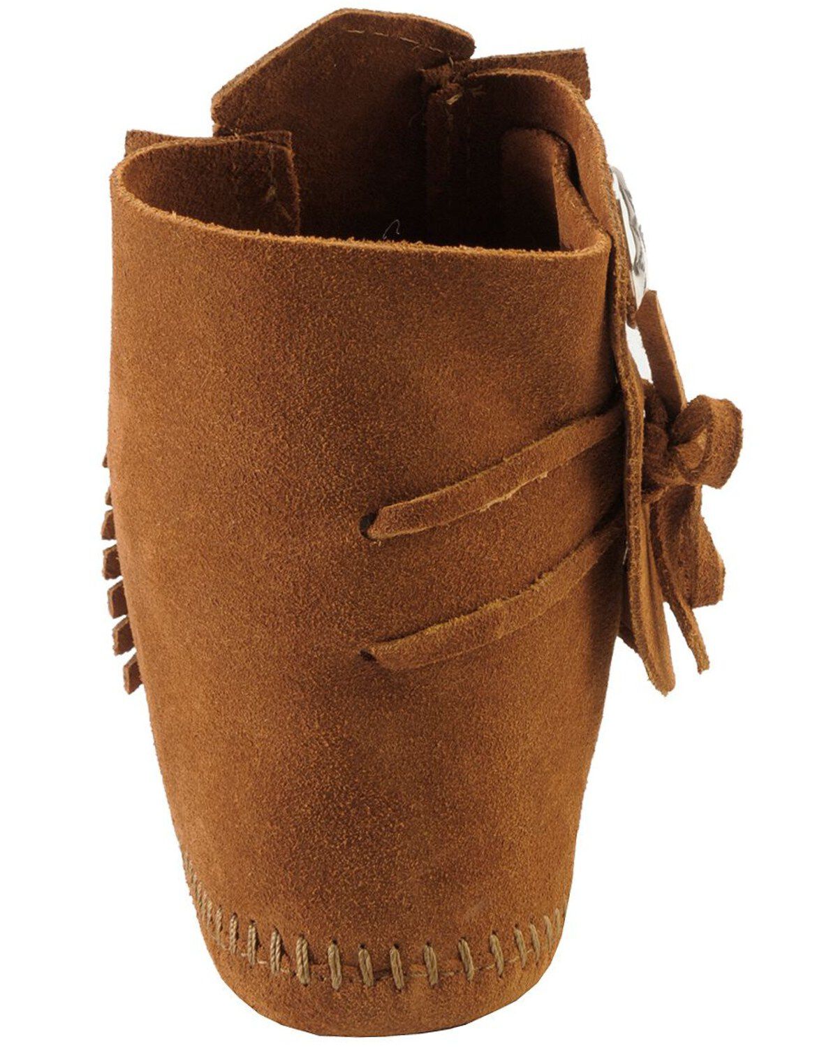 Image #7 - Minnetonka Women's Soft Sole Ankle Moccasins, , hi-res