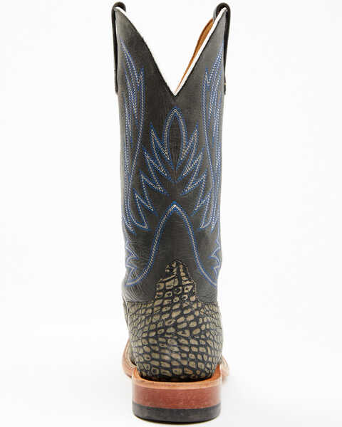 Image #5 - Horse Power Men's Coco Caiman Print Western Boots - Broad Square Toe, Grey, hi-res