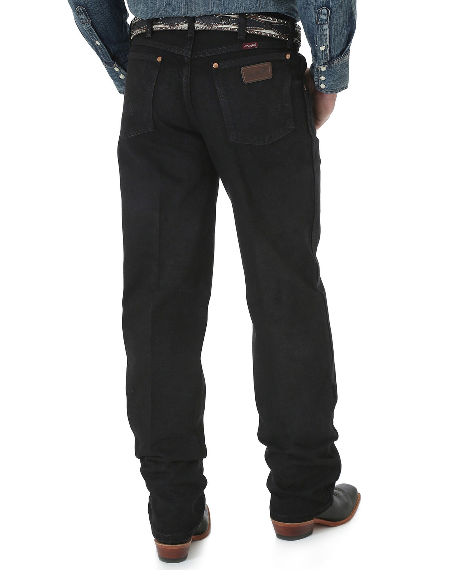 Product Name: Wrangler Cowboy Cut Relaxed Fit Prewashed Jeans - Shadow Black