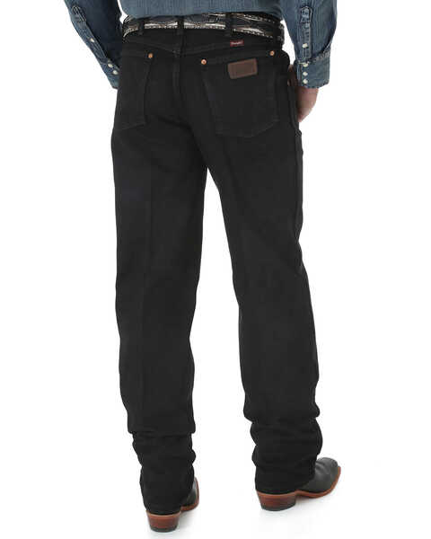 Image #1 - Wrangler Cowboy Cut Relaxed Fit Prewashed Jeans - Shadow Black, , hi-res
