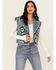 Image #2 - Double D Ranch Women's Floral Leather Vest, , hi-res