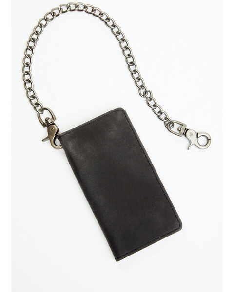 Image #3 - Brothers and Sons Men's Chain Wallet, Black, hi-res