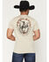 Image #1 - Pendleton Men's Rodeo Horseshoe Short Sleeve Graphic T-Shirt, Tan, hi-res
