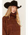 Image #2 - Cleo + Wolf Women's Oversized Turtleneck Sweater, Rust Copper, hi-res