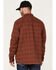 Image #4 - Hawx Men's Rugby Stripe Quilted Shirt Jacket, Red, hi-res