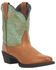 Laredo Women's Tori Western Boots - Round Toe, Brown, hi-res