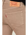 Image #4 - Levi's Men's 501 Original Fit Straight Leg Rigid Denim Jeans, Tan, hi-res